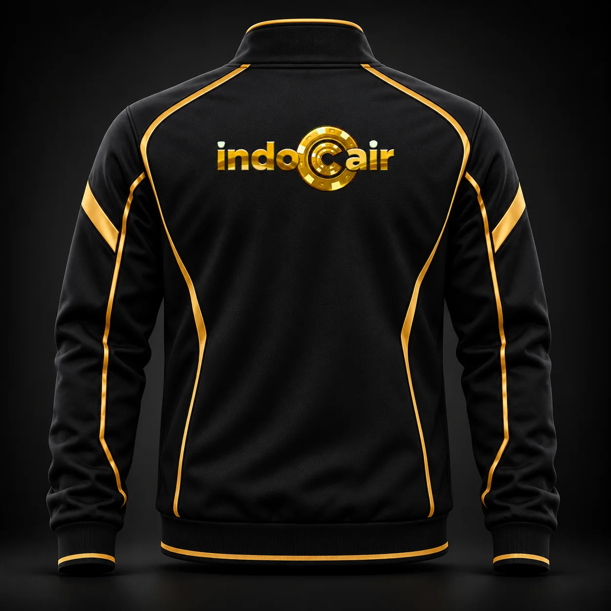 Jaket Riding IndoCair tampak belakang