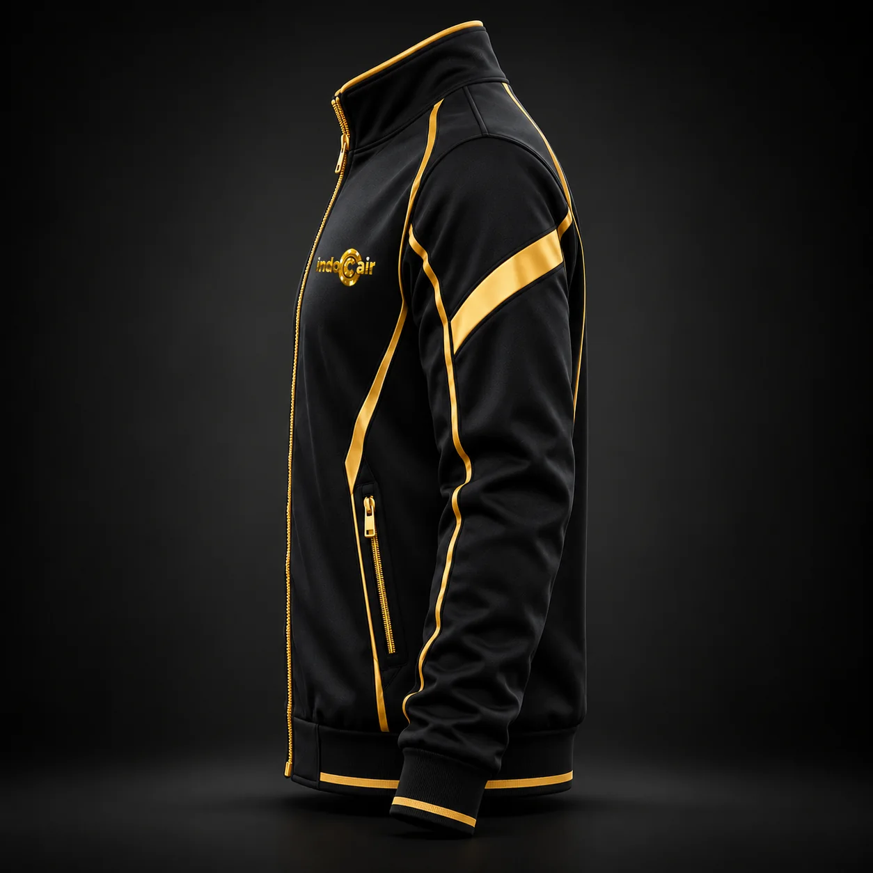 Jaket Riding IndoCair tampak samping